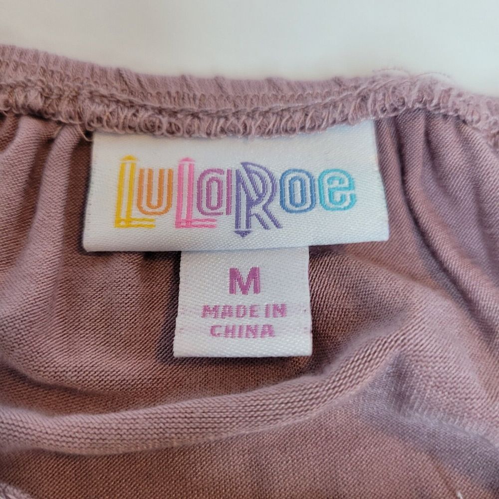 LuLaRoe Simply Comfortable, Pink Tunic‎ Top 3/4 Sleeve, Size M - Picture 6 of 6